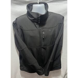 Snozu mens jacket, fleece‎ lined , Large, Color Black, Inside Pockets
